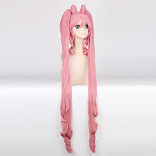 Wig For Wedding Shooting Runway Catwalk Interview Cosplay Wig Sailor Moon Bunny Chibi Usa Pink 049 #TOP4