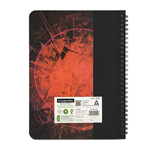 Image of Classmate Drawing Book - Unruled & Pulse Spiral Notebook, Unruled, 320 Pages