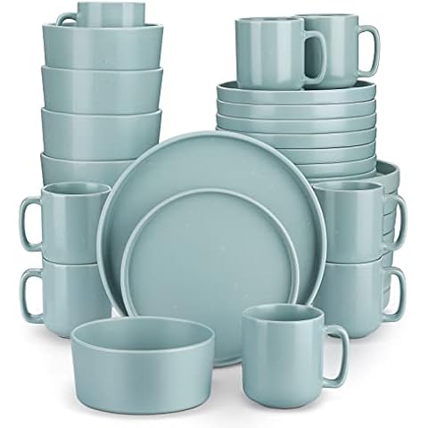 vancasso SNEFNUG 32-Piece Stoneware Dinner Set Cover