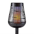 PIC Solar Insect Killer Torch (DFST), Bug Zapper and Accent Light, Solar Bug Zapper - Kills Bugs on Contact