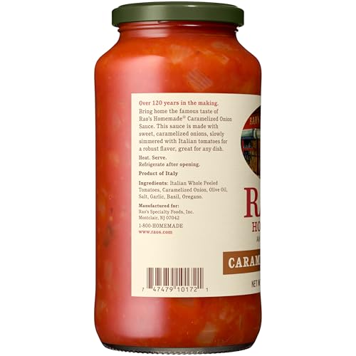 Image of Rao's Homemade Caramelized Onion Sauce Made with Italian Tomatoes, 24 oz