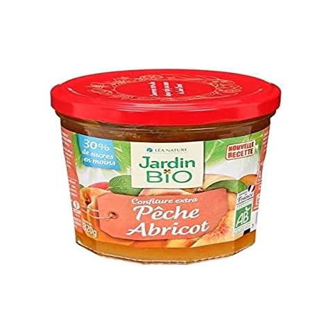 Jardin BiO étic Confiture Pêche Abricot Cover