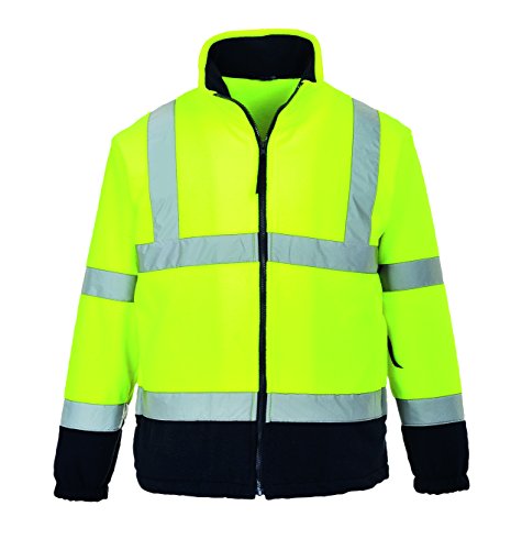 Portwest Polaire HiVis Bicolore, Couleur: Jaune/Marine, Taille: XXL, F301YNRXXL