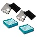 2PCS High-Efficiency Carbon HEPA Filter For Miele Boost CX1 | Replacement For 11639240 SF-HY 60 CX-FSF | Dust & Smell Removal(2 Sets)
