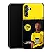 DeinDesign Premium Silikon Hülle kompatibel mit Samsung Galaxy A14 5G Handyhülle schwarz Case Borussia Dortmund Youssoufa Moukoko BVB Ort mit günstig Kaufen-DeinDesign Premium Silikon Hülle kompatibel mit Samsung Galaxy A14 5G Handyhülle schwarz Case Borussia Dortmund Youssoufa Moukoko BVB
