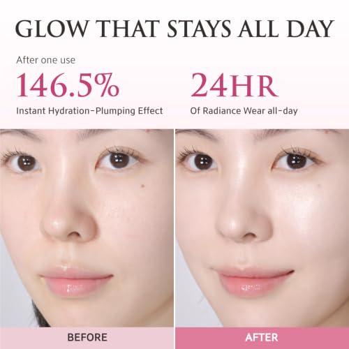 Image of YUNJAC Base Prep Pearl Echo, 0.85 fl oz, Hydrating Pearl Primer | Base Prep Pearl Echo: Pearl primer with Vegan Glue, hyaluronic acid and panthenol for smooth grip and layerable glow