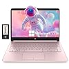 HP Stream 14″ HD Lightweight Laptop, Intel Celeron N4120, 16GB RAM, 224GB Storage(64GB eMMC + 160GB Docking Station), Intel UHD Graphics, HD Webcam, 1 Year Office 365, WiFi, Bluetooth, Win 11s, Pink