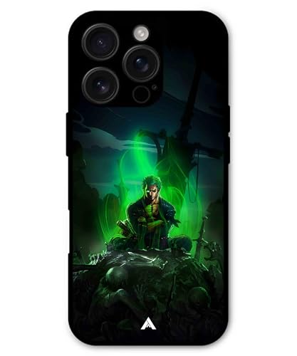 Image of Premium Anime 1 Case for iPhone 16 Pro Max (Glossy Finish) Soft-Touch Metal TPU Back Cover, Shockproof, Designer, Aesthetic Mobile Phone Case