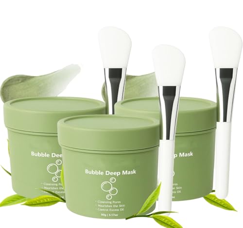 Bubble Deep Mask, Masque Moussant Deep, Masque Coréen Visage, Deeps Cleansing, Moisturizing, Anti Wrinkle, Peau Lisse, Masque Hydratant Pour Nettoyer Les...