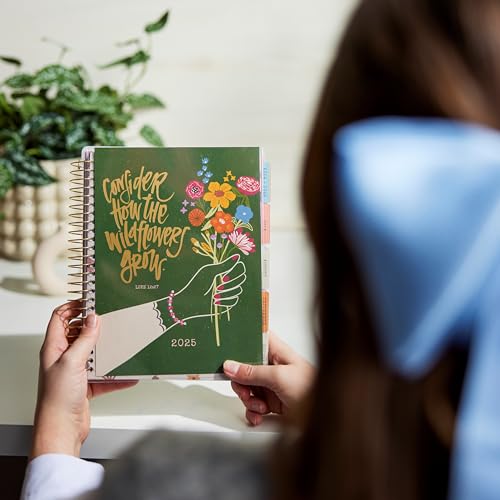 KatyGirl - Consider How the Wildflowers Grow - 2024-2025 18-Month Agenda Planner (July 2024 - December 2025) - image 3