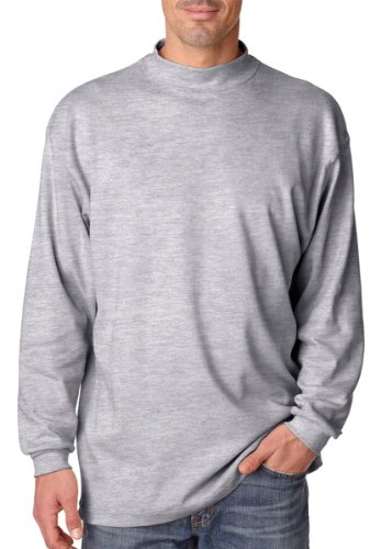 UltraClub Men's Iceberg Fleece Full-Zip Jacket (Red) (Small)
