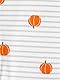 Simple Joys by Carter’s Unisex Baby Halloween-Strampelanzug, Baumwolle, mit Druckknöpfen an Füßen, 2er-Pack, Halloween-kürbis/Skelett, Frühchen