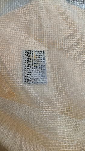 Image of Multicolor Soft Cotton Mosquito net Double Bed King Size | Pure Cotton Mosquito net (Cream, 7x8)