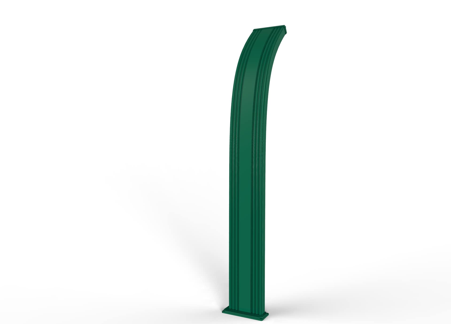 Arkema Design Doccia Solare Dada con Lavapiedi e Pulsante Temporizzato - Verde