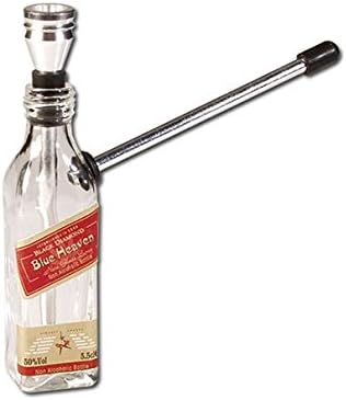 Bottle Pipe Mini Bong Heaven blue