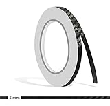 carbon rohr 5 mm 10m Zierstreifen 5mm Breite Farba carbon schwarz