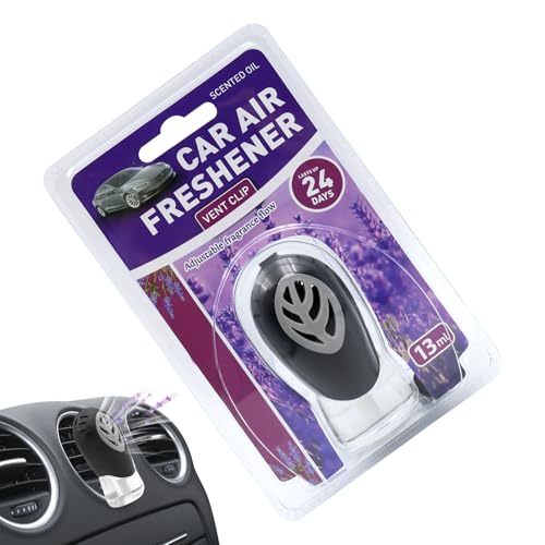 Qutalmi Ambientador para automóvil, difusor de natural largo y duradero, clip de perfume para coche, para el olor del vehículo, interior de camión, sedán, viaje por carretera, hombres, mujeres