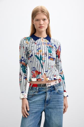 Pull over femme Desigual Flowpock - vue 5