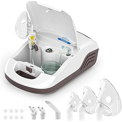 Hangsun CN950 Pro Advanced All-in-One Compressor System Electric Inhaler Vaporizer Mist Machine with Built-in Storage Box and Sturdy Handle, Full Accessory for Kids and Adults Home Use Cover
