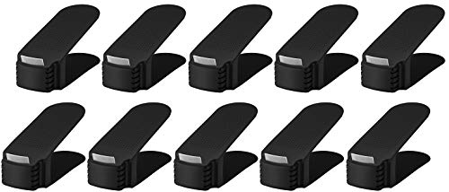 ライクイット(like-it)靴収納シューズホルダー10P幅10×奥行26×高さ13.5cmブラック日本製