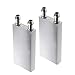 Be In Your Mind 2 bloques de enfriamiento de agua de aluminio de 40 x 80 x 12 mm para enfriador de agua Sistema de disipador de calor CPU gráfica radiador disipador de calor con boquilla de 9 mm