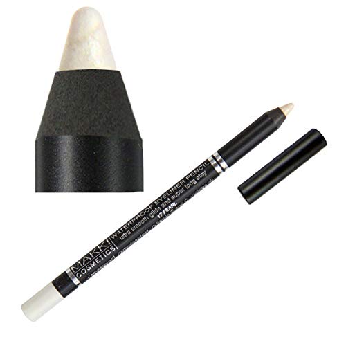 Pearl White Waterproof Glide on Eyeliner Eye Liner Colour shade number 17