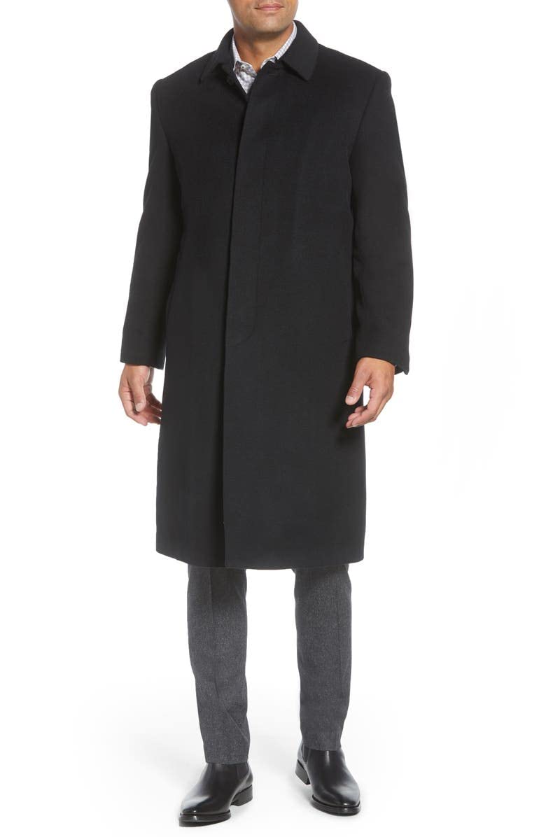 hart schaffner marx Men's Stanley Cashmere-Blend Coat-picture-25