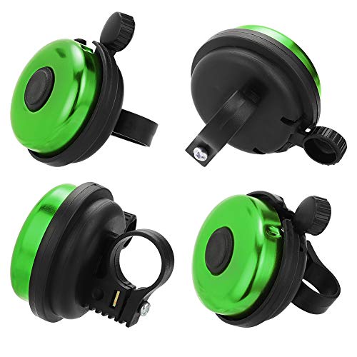 Classic Bike Bell, Aluminum Bicycle Bell, Loud Black-Right Hand Use-1 pack - Picture 36 of 253