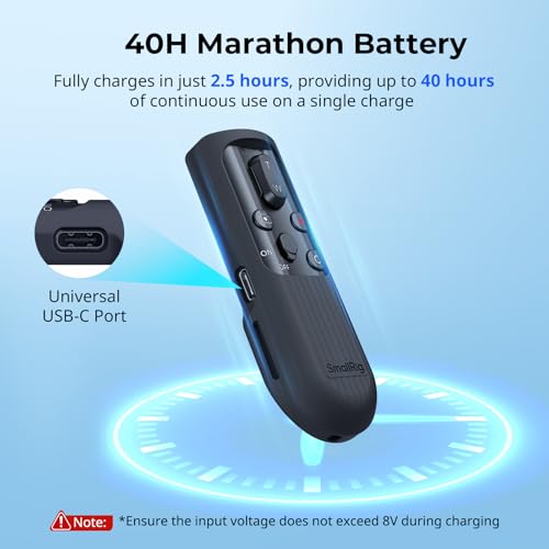 Image of SMALLRIG Camera Remote Control Wireless Shutter Commander for Sony for Canon for Nikon Camera, fits for A7 IV, A7R III, A7S III, A6700, FX3, A7CR, A7C II, ZV-E10, R5, R6, R7, R8-5207