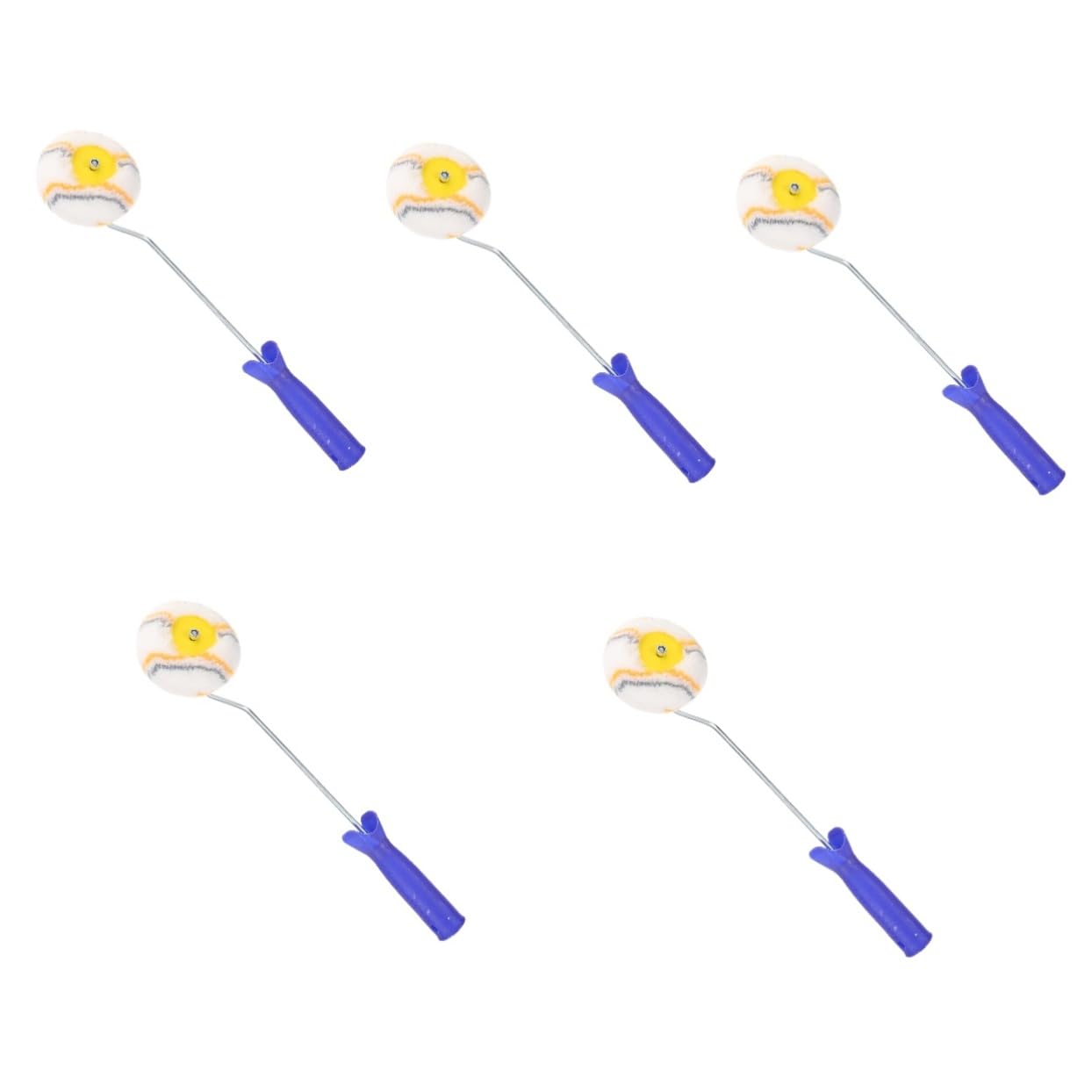 5 Stück Farbroller Pinsel Farbroller Zum Streichen Von Wänden Abdeckungen Hausfarbroller Malerrolle Naht Wandmalerei Zubehör Farbroller Pinsel Tragbarer Farbroller