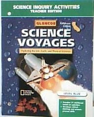 Unknown Binding Science Voyages Exploring the Life, Earth, and Physical Sciences Level Blue (Science Inquiry Activities Teacher Edition Califronia Edition) Book