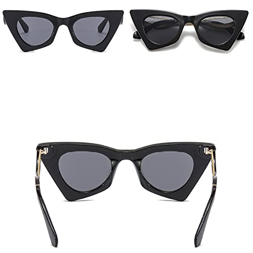 Cat Eye Women Sunglasses Retro Colorful Eyewear Shades UV400 Men Candy Color Glasses Frame3