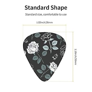 Rose Gothic Médiators en celluloïd coloré pour guitare basse, amateurs de musique, joueurs de guitare, guitares électriques et acoustiques avec 0,46 mm, 0,71 mm, 0,96 mm - Les Beatles, Paul McCartney, John Lennon, RIngo Starr, George Harrison Rose Gothic Médiators en celluloïd coloré pour guitare basse, amateurs de musique, joueurs de guitare, guitares électriques et acoustiques avec 0,46 mm, 0,71 mm, 0,96 mm – Image 4