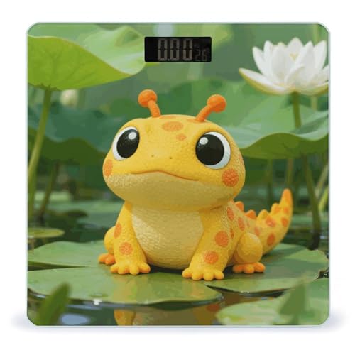 Báscula digital Cute Cartoon Salamander para cuerpo miniatura 1