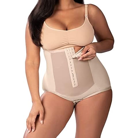 Bellefit Postpartum Girdle Corset, C-Section Recovery Garment, Postpartum Essentials Beige Cover