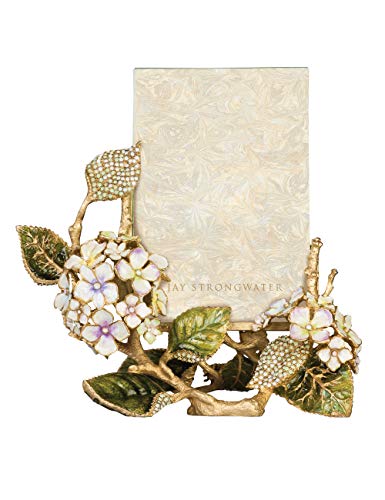 Exclusive Discount 70% Price  Jay Strongwater Kate Hydrangea 4" x 6" Frame - Meadow