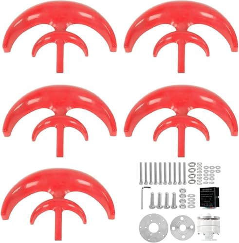 Éolienne verticale pour camping et maison déconnectée du réseau électrique - 3