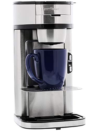 Hamilton-Beach-The-Scoop-Single-Serve-Coffee-Maker-Fast-Grounds-Brewer-Brews-in-Minutes-8-14oz-Cups-Stainless-Steel Hamilton Beach The Scoop Single Serve Coffee Maker Fast Grounds Brewer Brews in Minutes 8 14oz Cups Stainless Steel