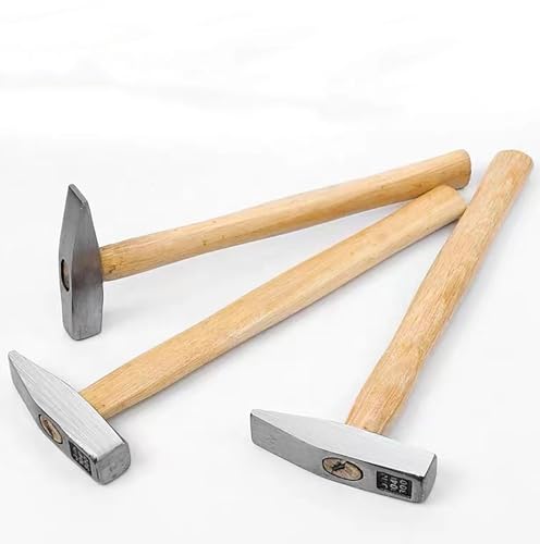 Image of Engineer Hammer, 10.5 Inch 0.44 Pound Forged Steel with Wooden Handle for Blacksmith, DIY, Metalworking, Machinists and Engineers (200 g)