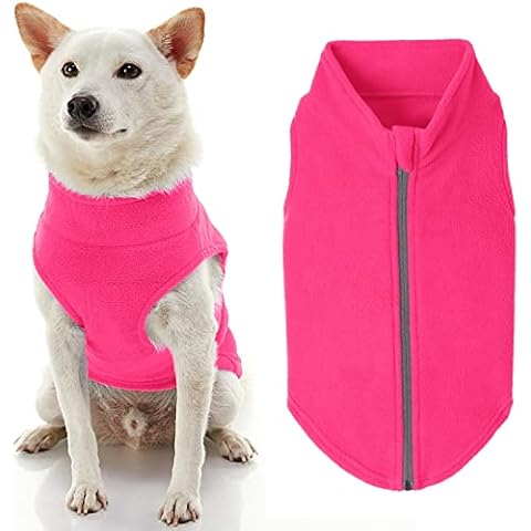 Gooby Suéter de Forro Polar con Cremallera para Perro Cover