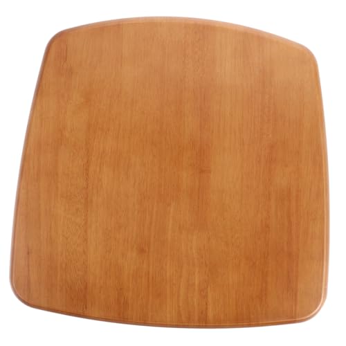 HOLIDYOYO Wooden Seat Replacement Part for Office and Dining Chairs Home Stool Repair Component Smooth Finish for Long Term Use Versatile Seating for Various Settings