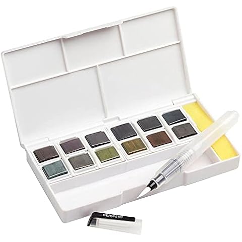 Derwent Graphitint Paint 12 Pan Palette Cover