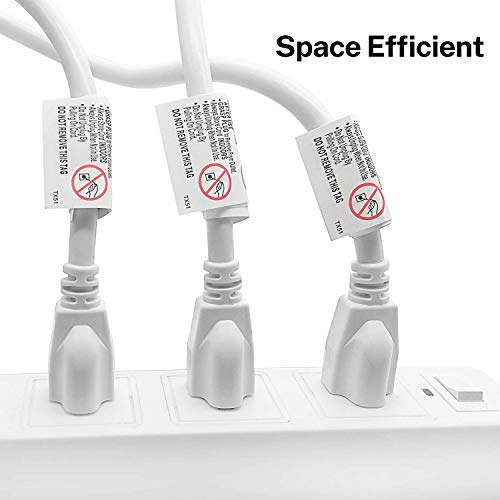 Firmerst 3 Ft Extension Cord 14 Awg Heavy Duty 1875W 15A 3 Prong White #TOP5