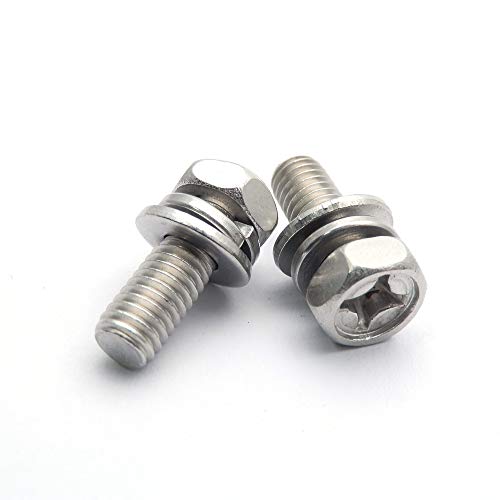 Scooter Atv Dirt Bike Battery Terminal Nut And Bolt Kit M5X10Mm Universal #TOP2