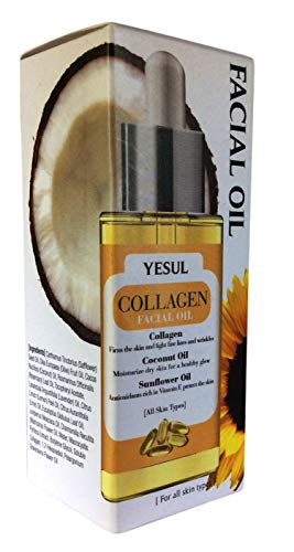 Korean Beauty Yesul Collagen Face Oil with Coconut and Sunflower Oil 1 Fl Oz