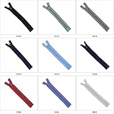 15cm 6 Inch Closed End Zip Nylon No3 Autolock 55 Colour Buy 1 Or 2 Zippers 456D, 0296 Cream, 2 - Image 4