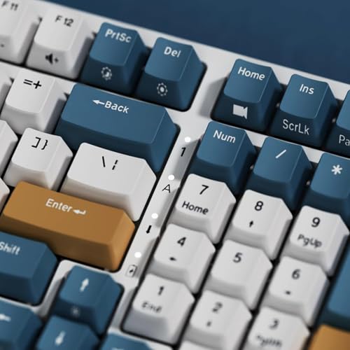 Image of RK ROYAL KLUDGE RK98 Wireless Mechanical Keyboard, Triple Mode 2.4G /BT5.1 /USB-C Custom Switches Keyboard with Number Pad, Pre-lubed Linear Switches RGB Backlit Gaming Keyboard, Software Support