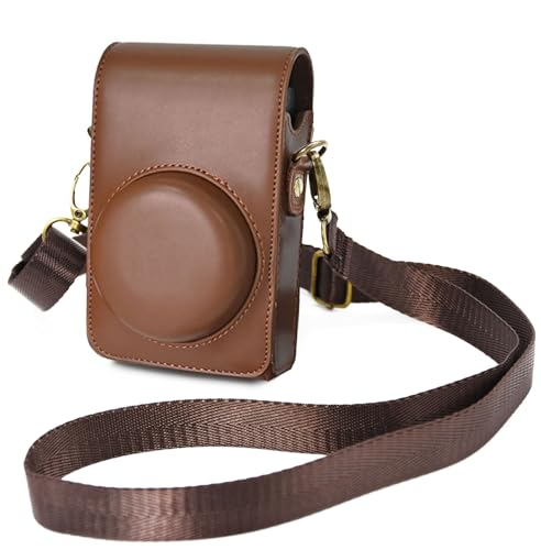 Funda para cámara BEADY para Ricoh GR IIIx/GR III/GR II de cuero PU marrón miniatura 1