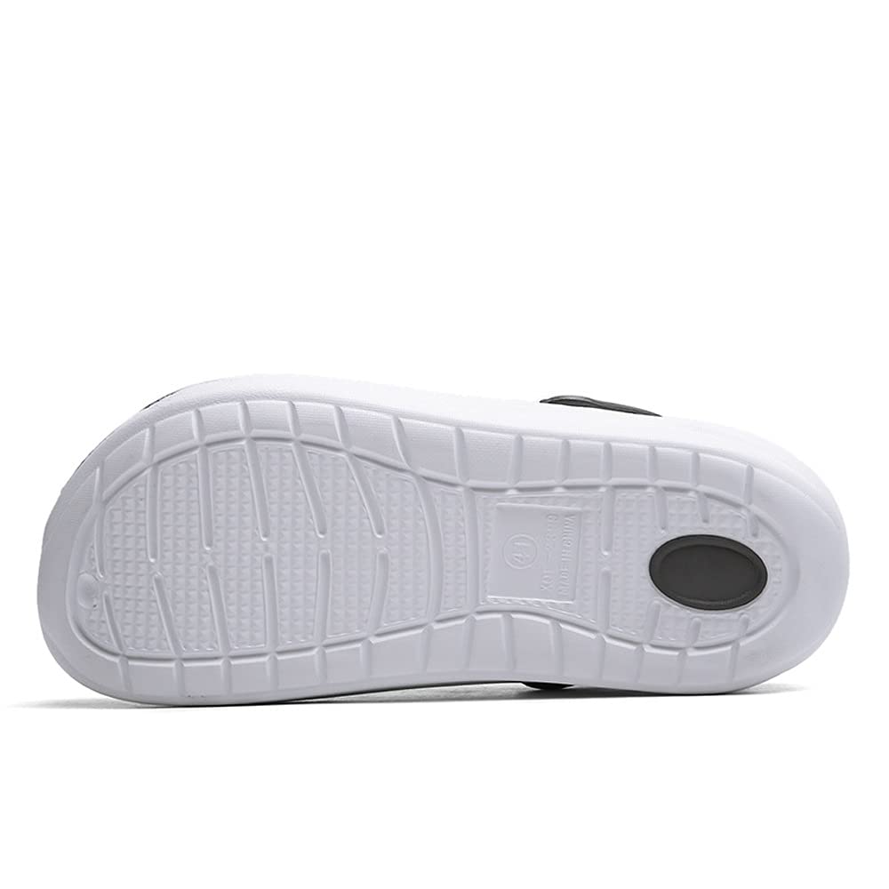 MMRTDJDR Sandalias para Hombre, Zuecos con Agujeros Unisex de Verano, Zapatillas Ligeras para Parejas, Sandalias Antideslizantes Coloridas de EVA, Zapatos de Playa para Hombre, Chanclas
