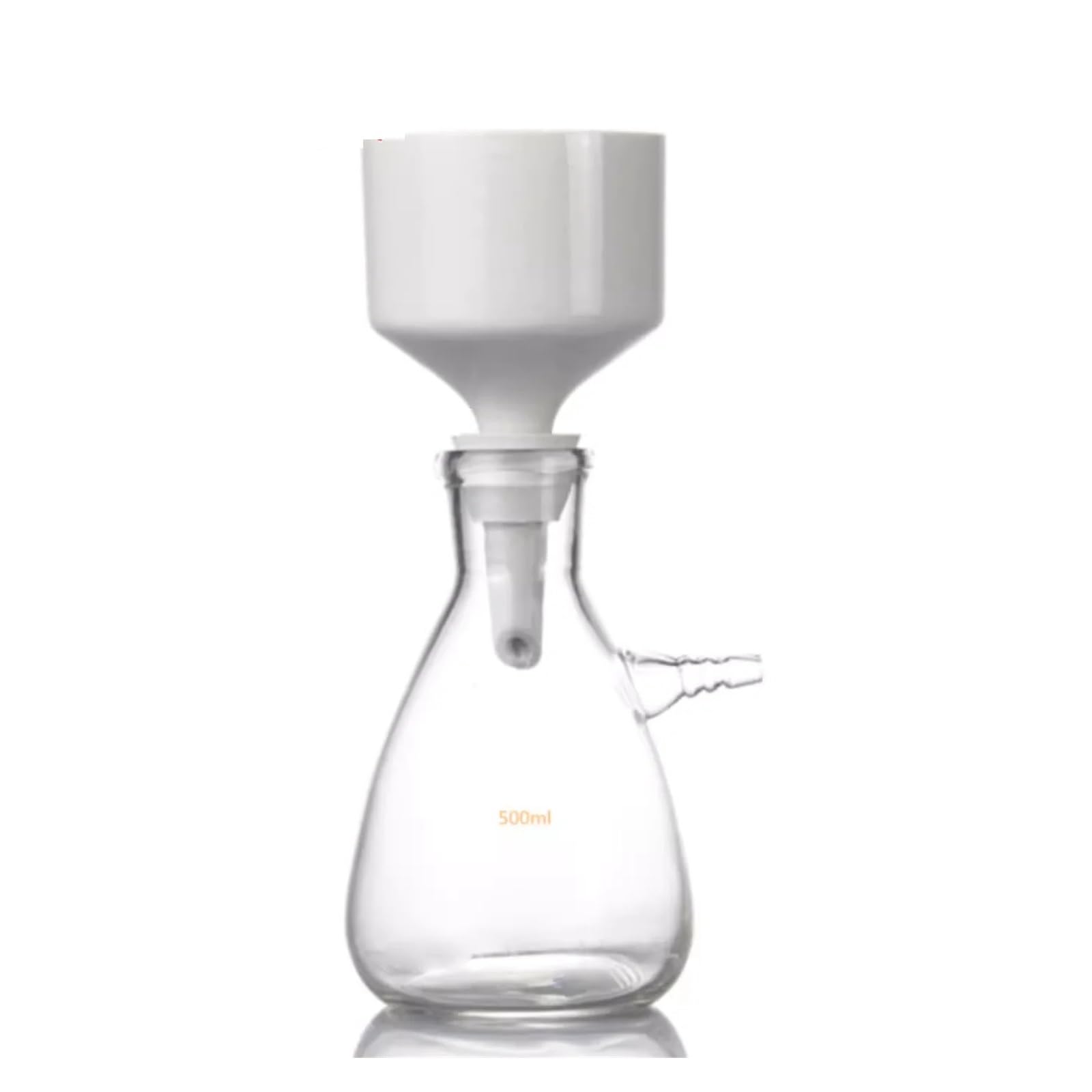 500 ml Saugflasche + 100 mm Büchner-Trichter, Filtrationsset, mit dickwandigem Gläser, Laborchemie
